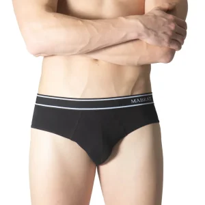 Slip Uomo elastico esterno a costina