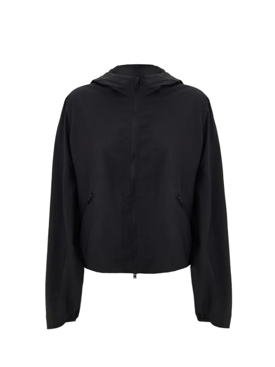 Giubbino Leggero Tecnico in Nero Y-3 - immagine 2