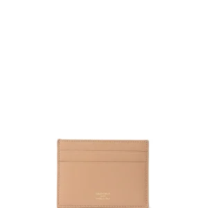 Portacarte in Pelle Beige Scuro Balenciaga