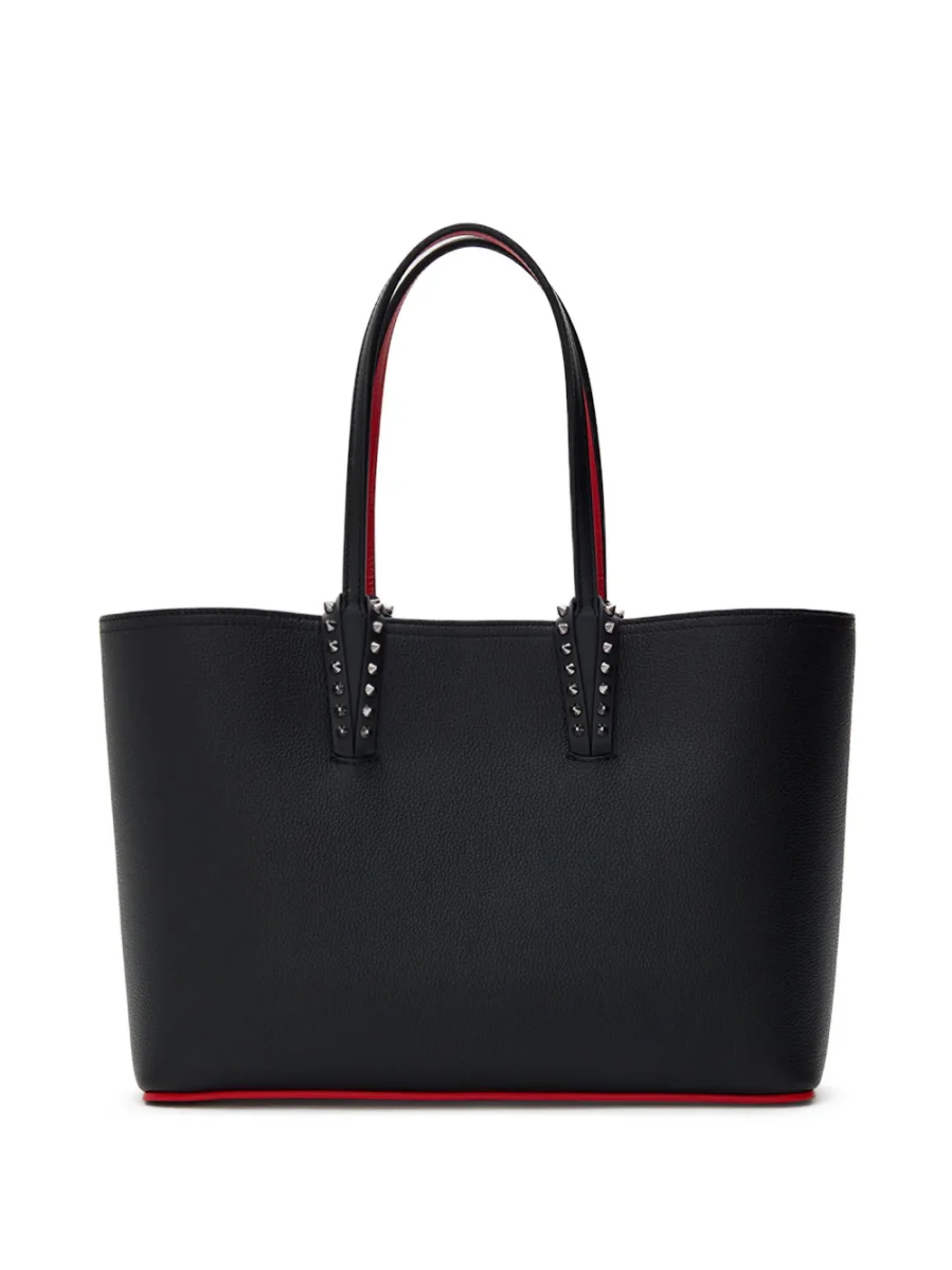 Borsa Tote Large Cabata in Pelle Nera Christian Louboutin - immagine 9