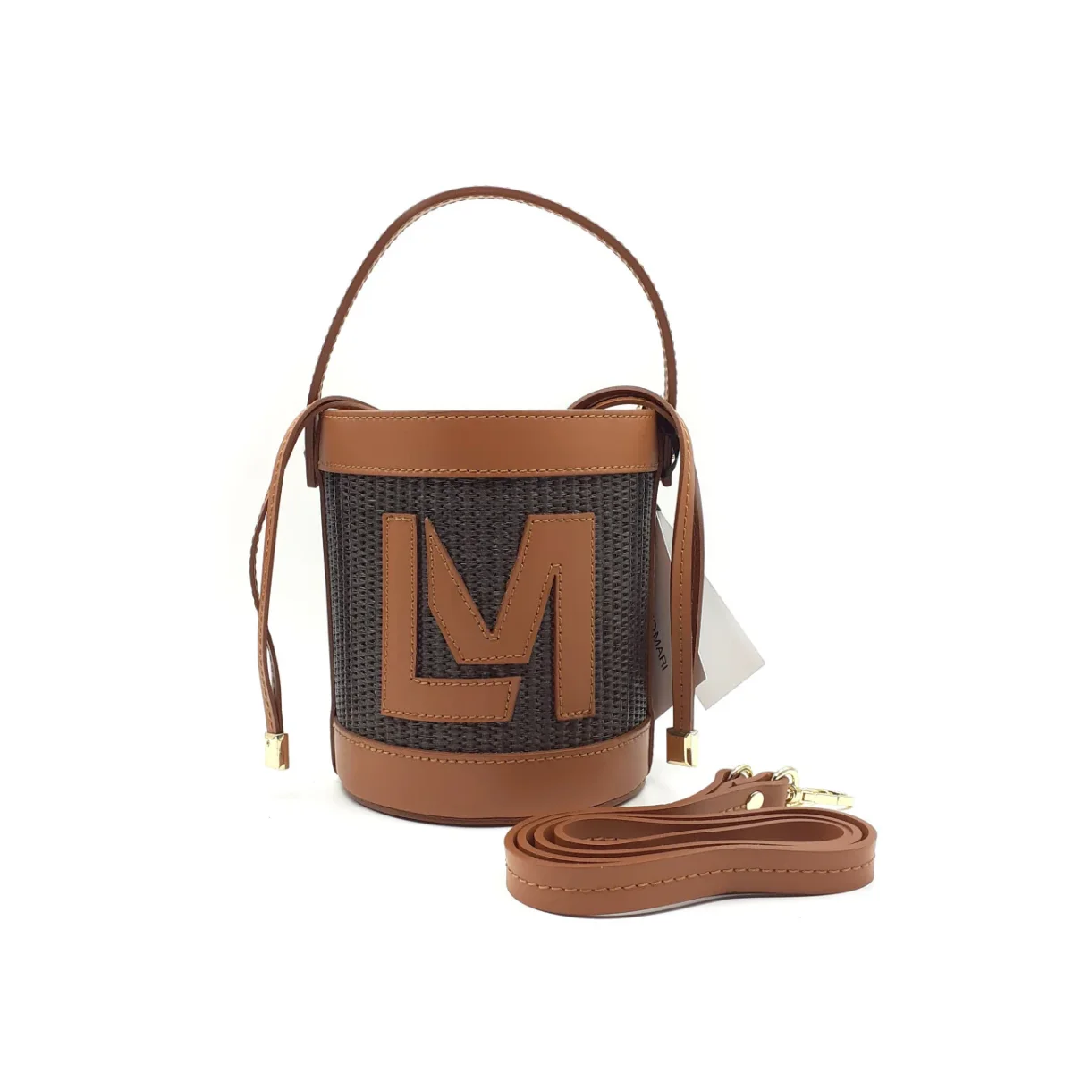 New Secchiello Panfilo Rafia Chocolate - immagine 2