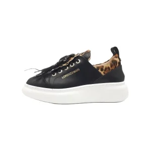 Laura Black Leopard