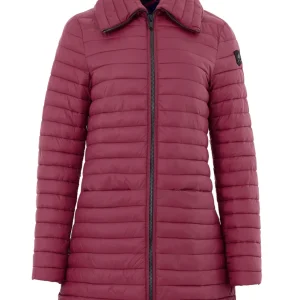 Piumino Lightweight Media Lunghezza in Rosso Moose Knuckles