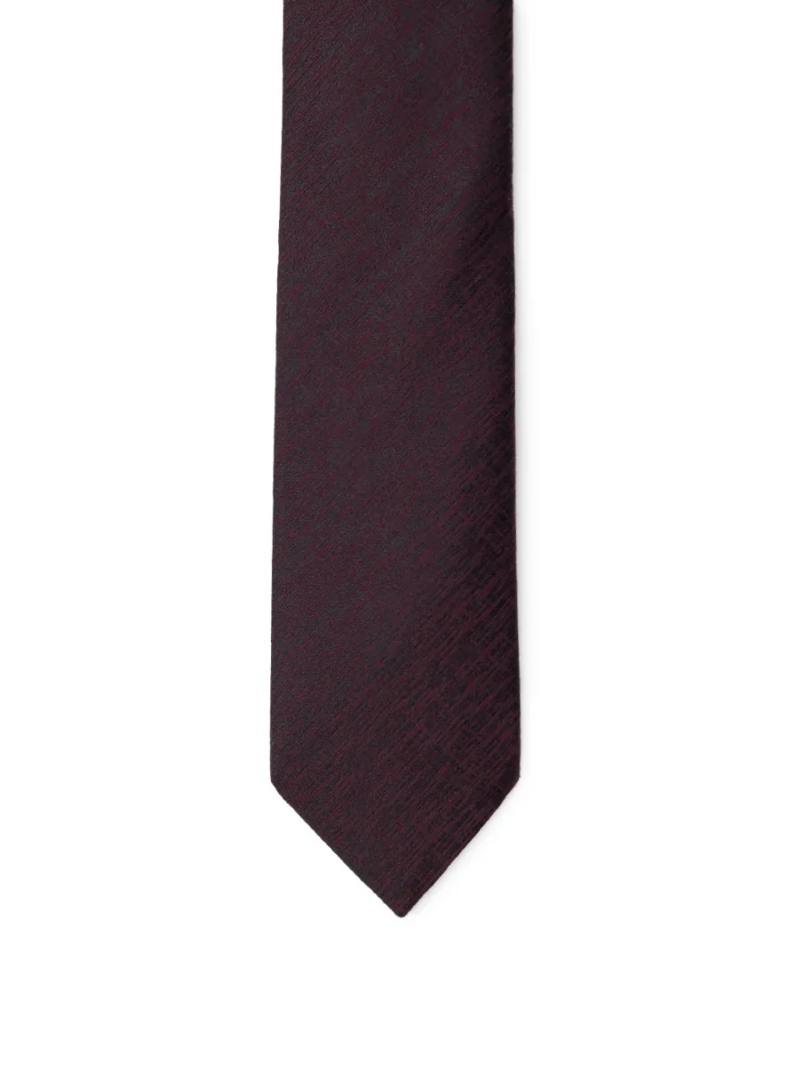 Cravatta con ricamo in seta e lana Dolce & Gabbana - immagine 4