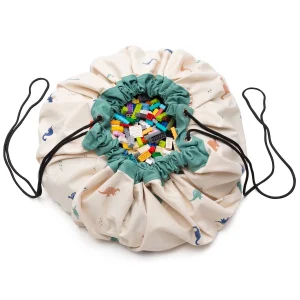 Sacco portagiochi e tappeto - Dino