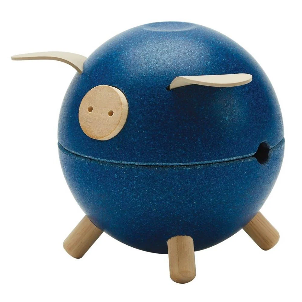 Piggy salvadanaio - Blu - immagine 2