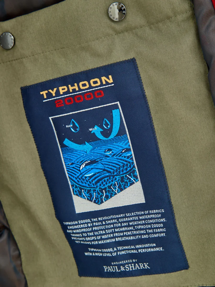 Giubbino Imbottito Carcoat in Verde Paul & Shark - immagine 7