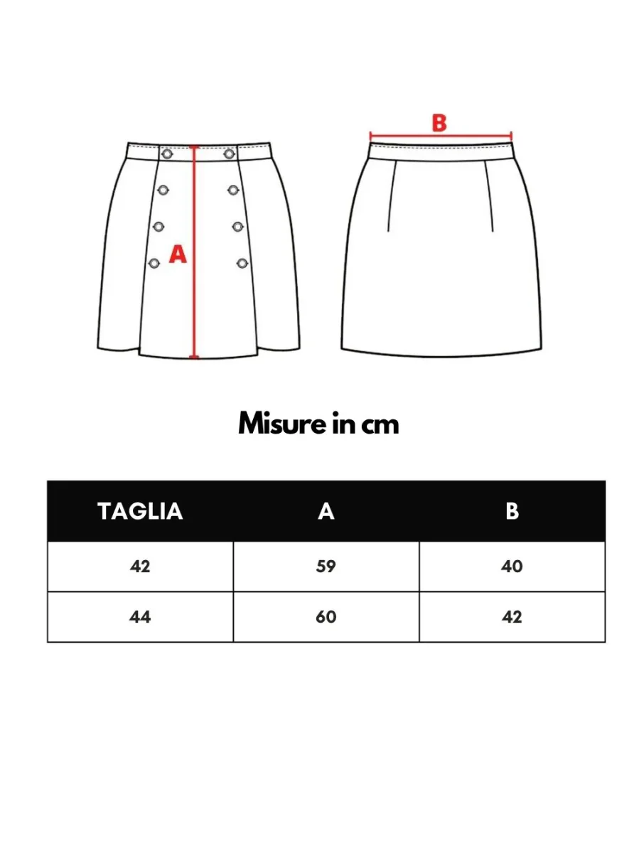 Gonna Nera con Zip e Cintura Gucci - immagine 6