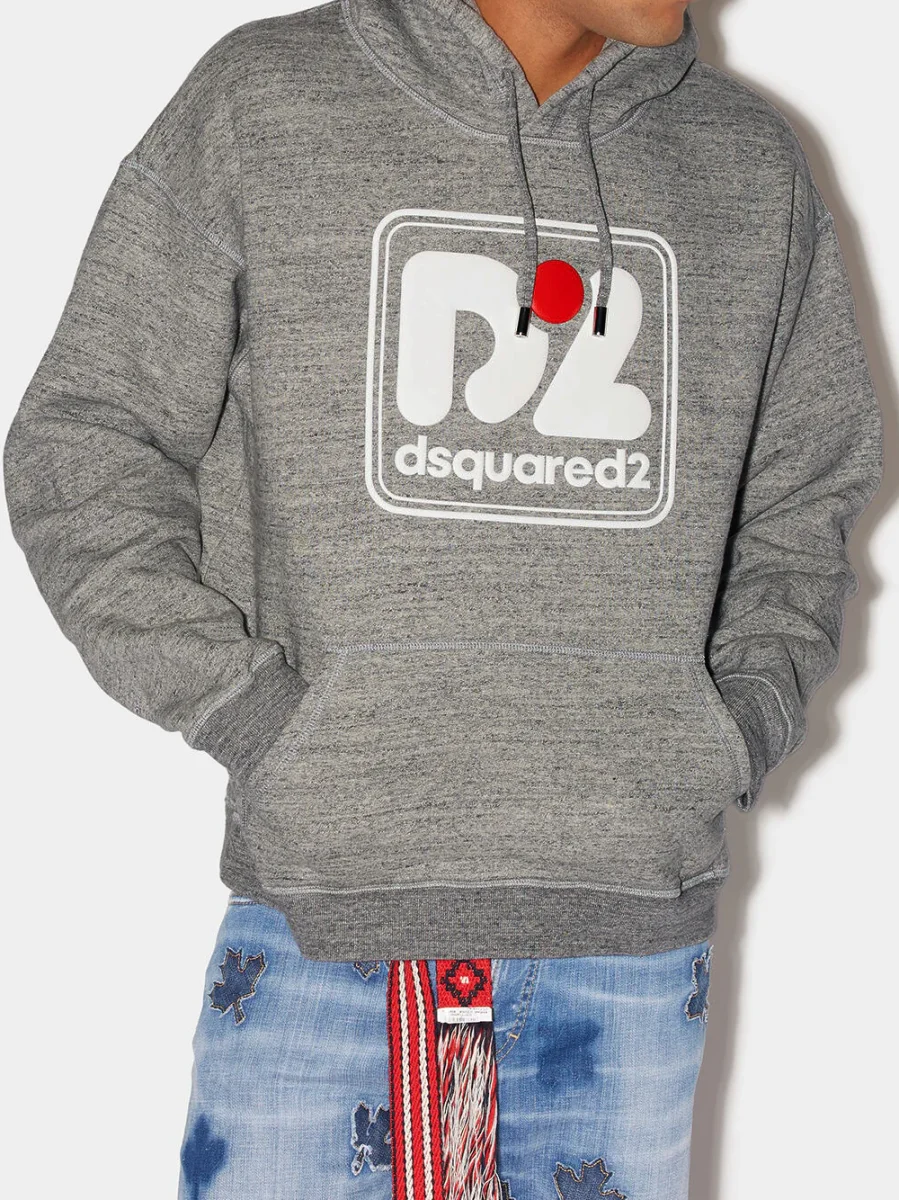 Felpa Over Fit Hercalina Dsquared2 - immagine 5