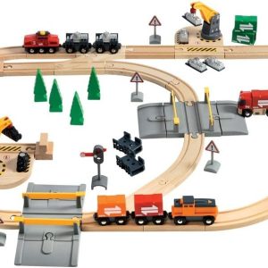 Set ferrovia carico merci