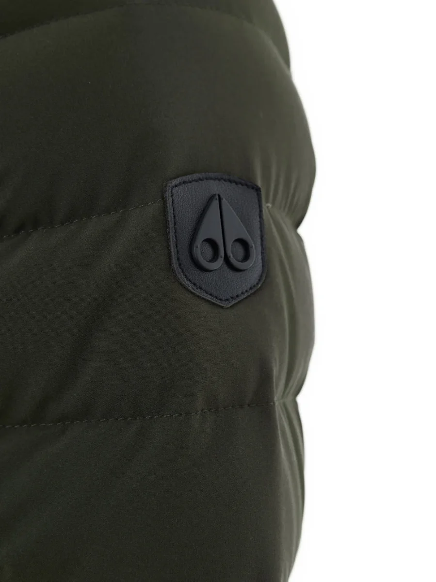 Piumino Lightweight in Verde con Cappuccio Moose Knuckles - immagine 5
