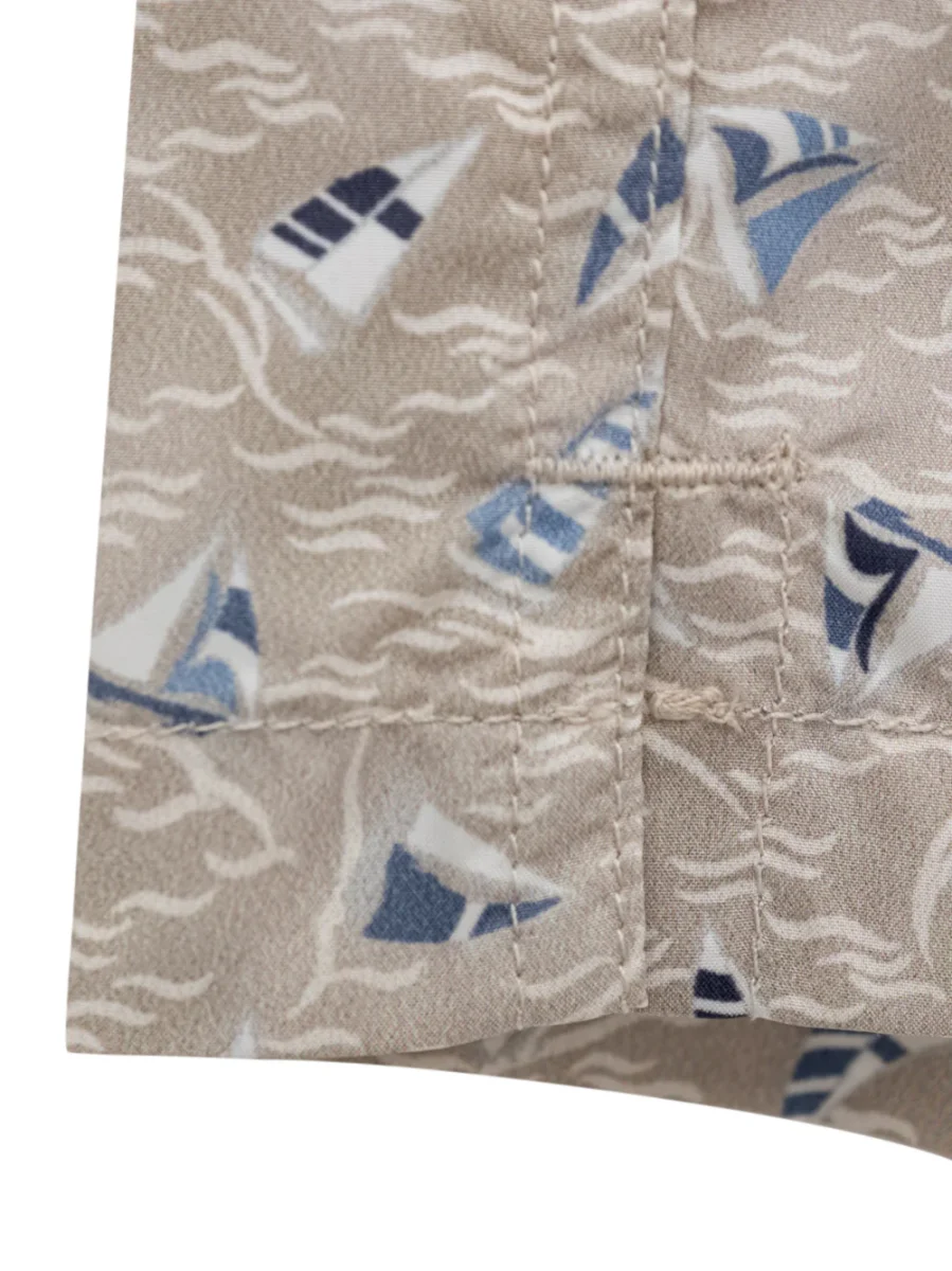 Costume Boxer con Stampa Vele Canali - immagine 5