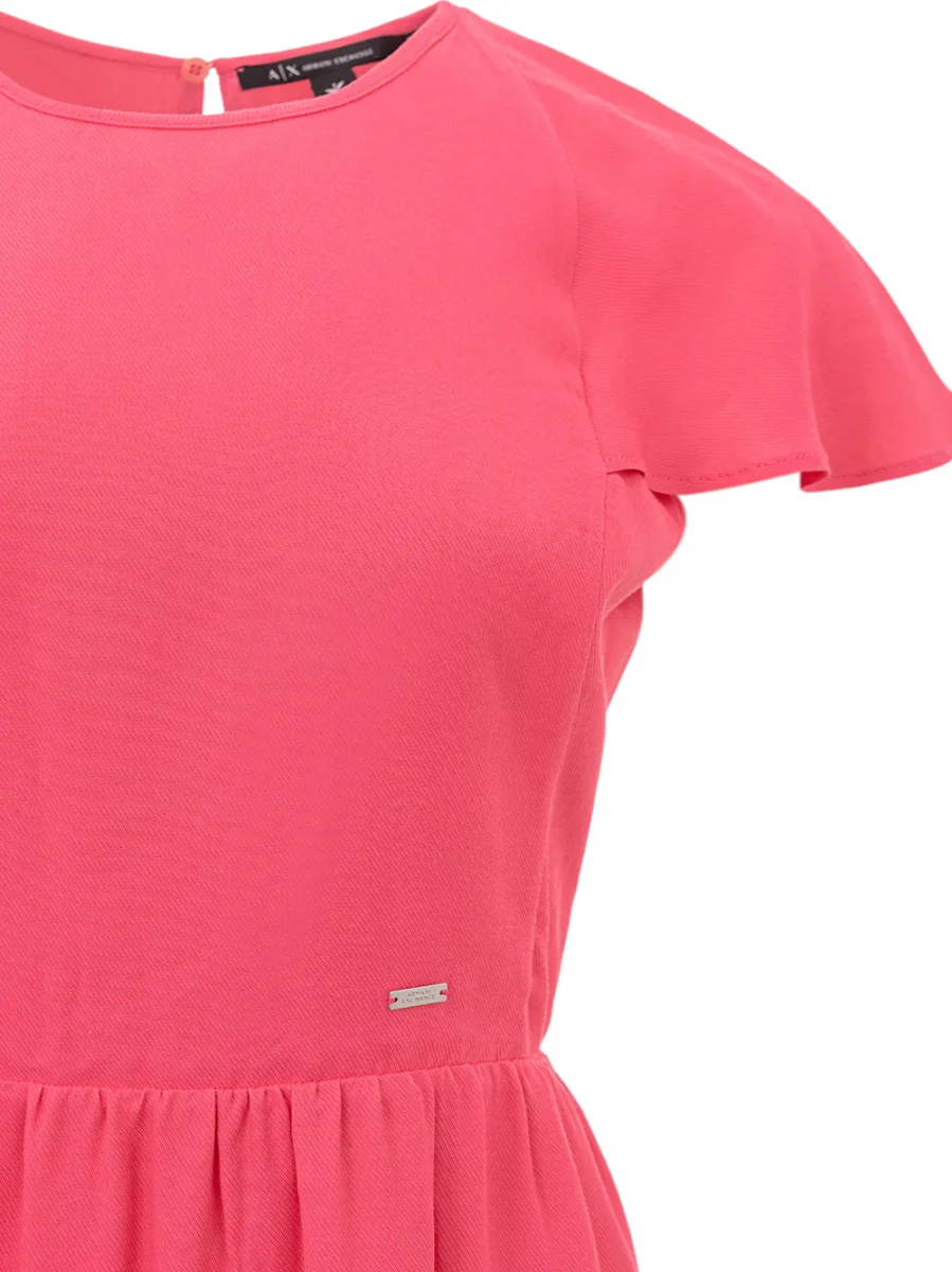 Mini Abito Fuxia Armani Exchange - immagine 4