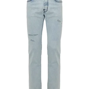 Jeans Bard in Denim Chiaro a Righe Jacob Cohen