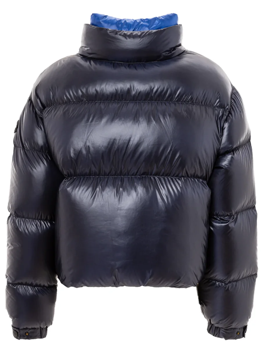 Piumino Corto con colletto a contrasto ADD - immagine 4