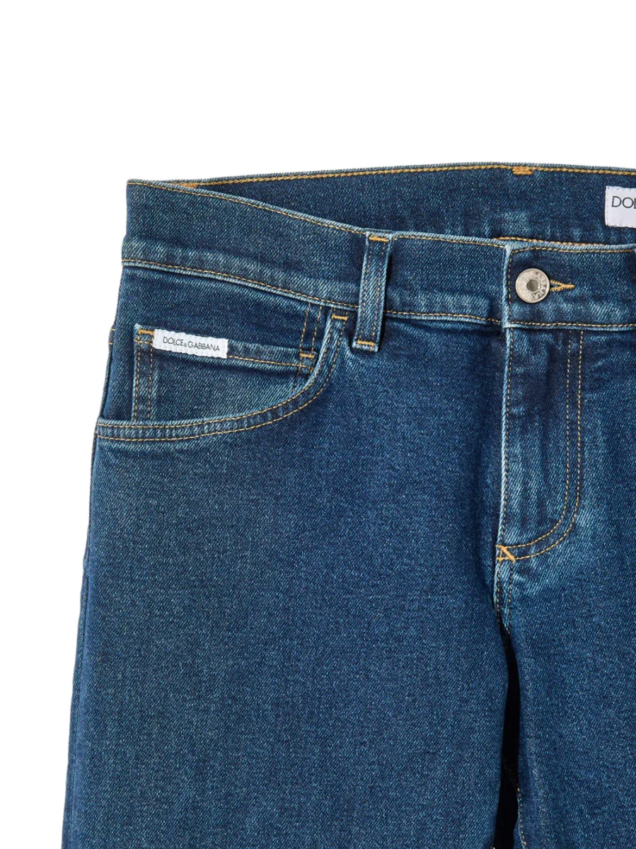 Jeans Skinny Cinque Tasche in Blu Dolce & Gabbana - immagine 4