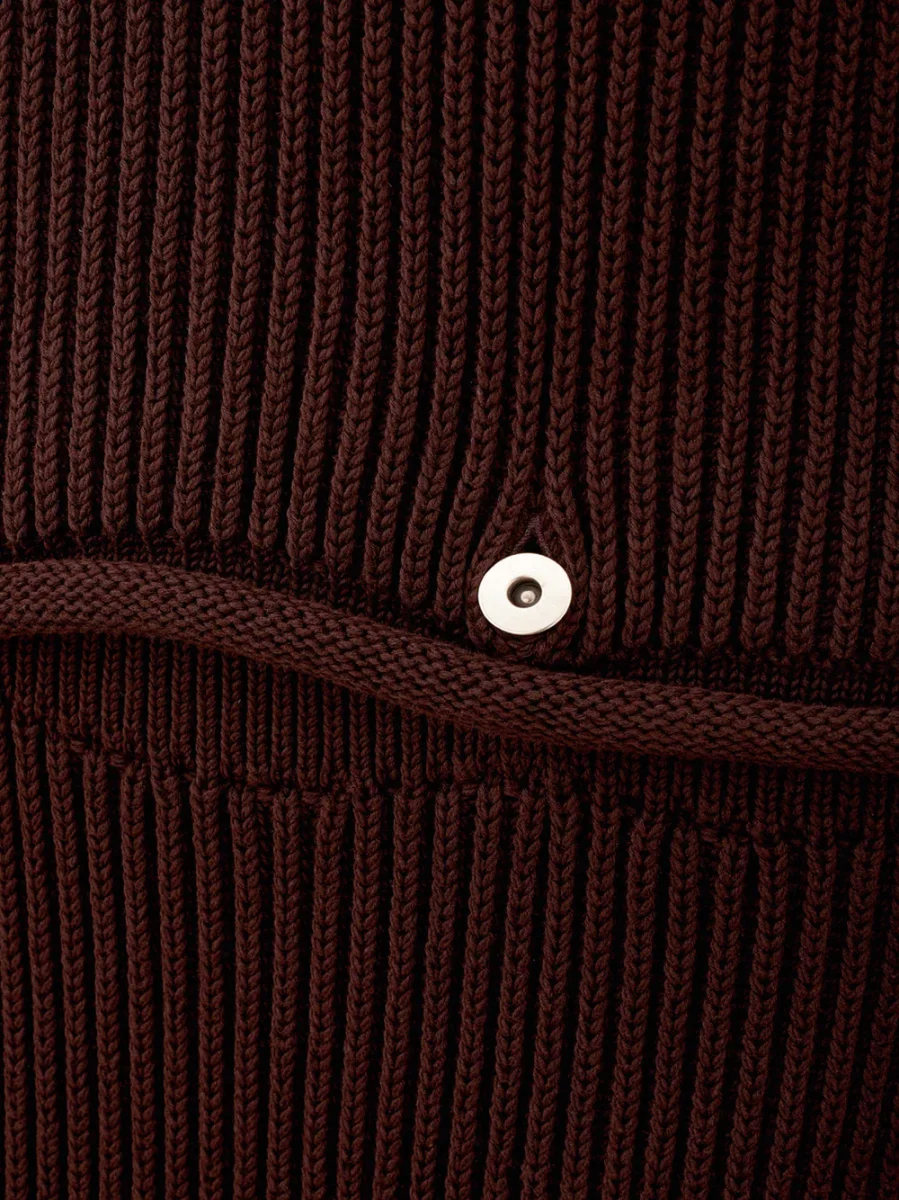 Abito a Costine Chunky Cotton Bottega Veneta - immagine 4