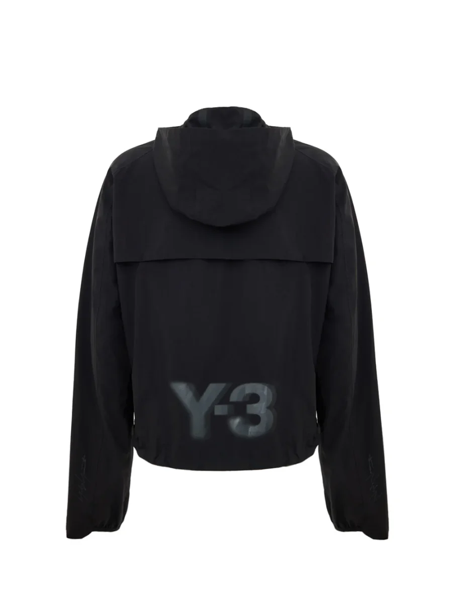 Giubbino Leggero Tecnico in Nero Y-3 - immagine 3