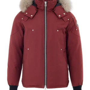 Giubbino Imbottito con Cappuccio e Pelliccia Moose Knuckles