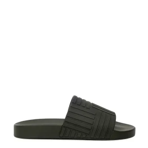 Sliders Carpet in Gomma Nera Bottega Veneta