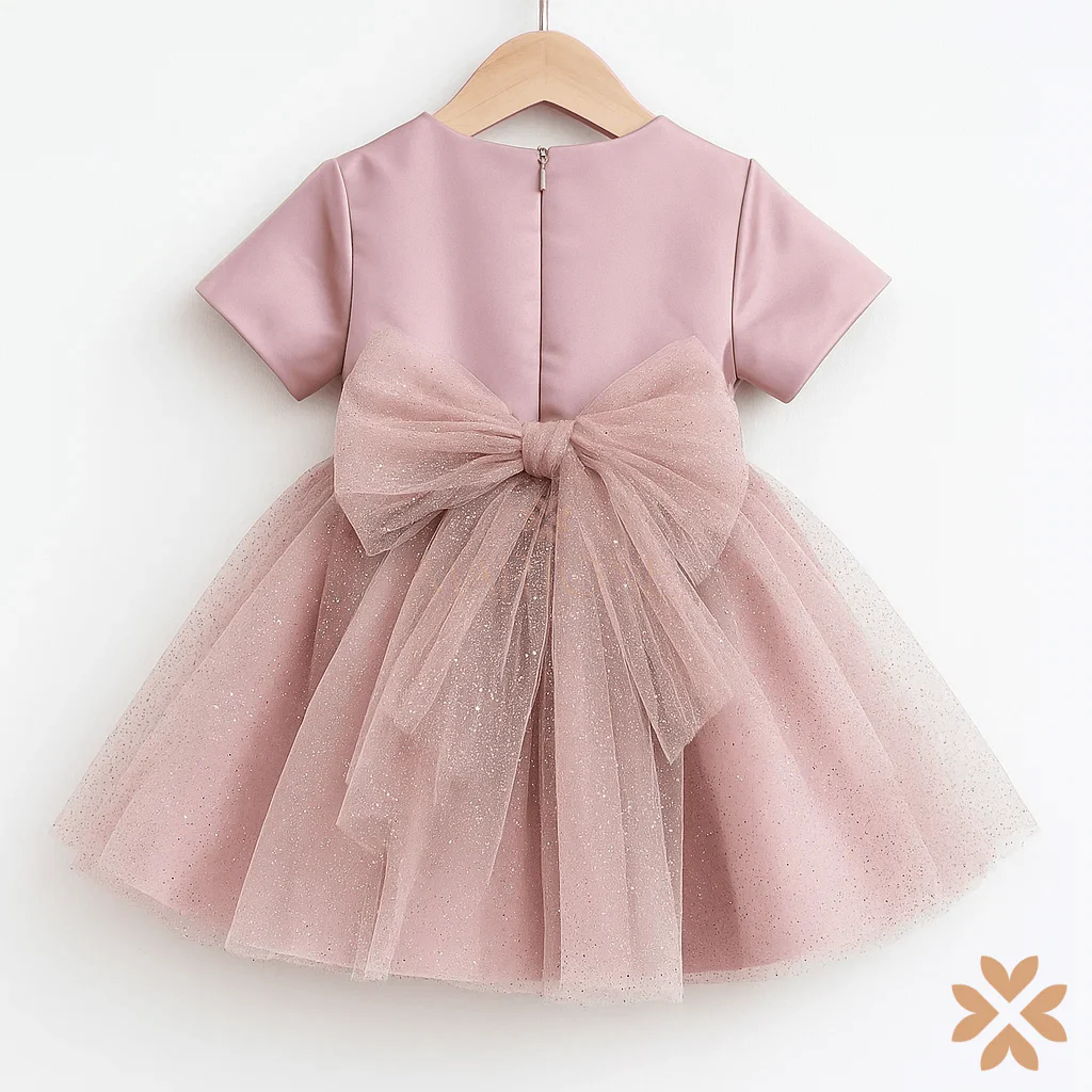 Abito tulle glitterato - Allegra - immagine 3