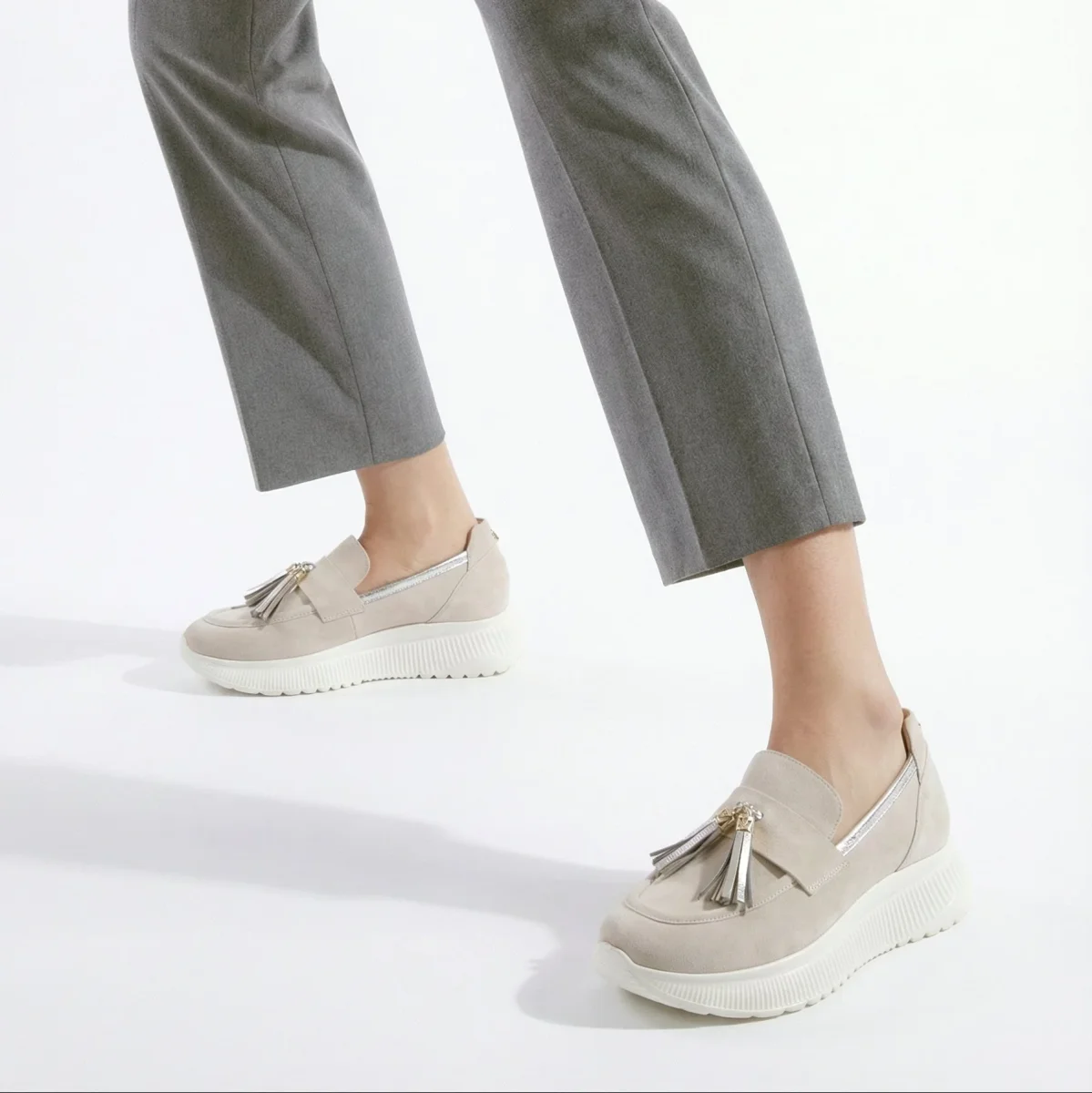 Mocassino Amber 9 Ghiaccio - immagine 3