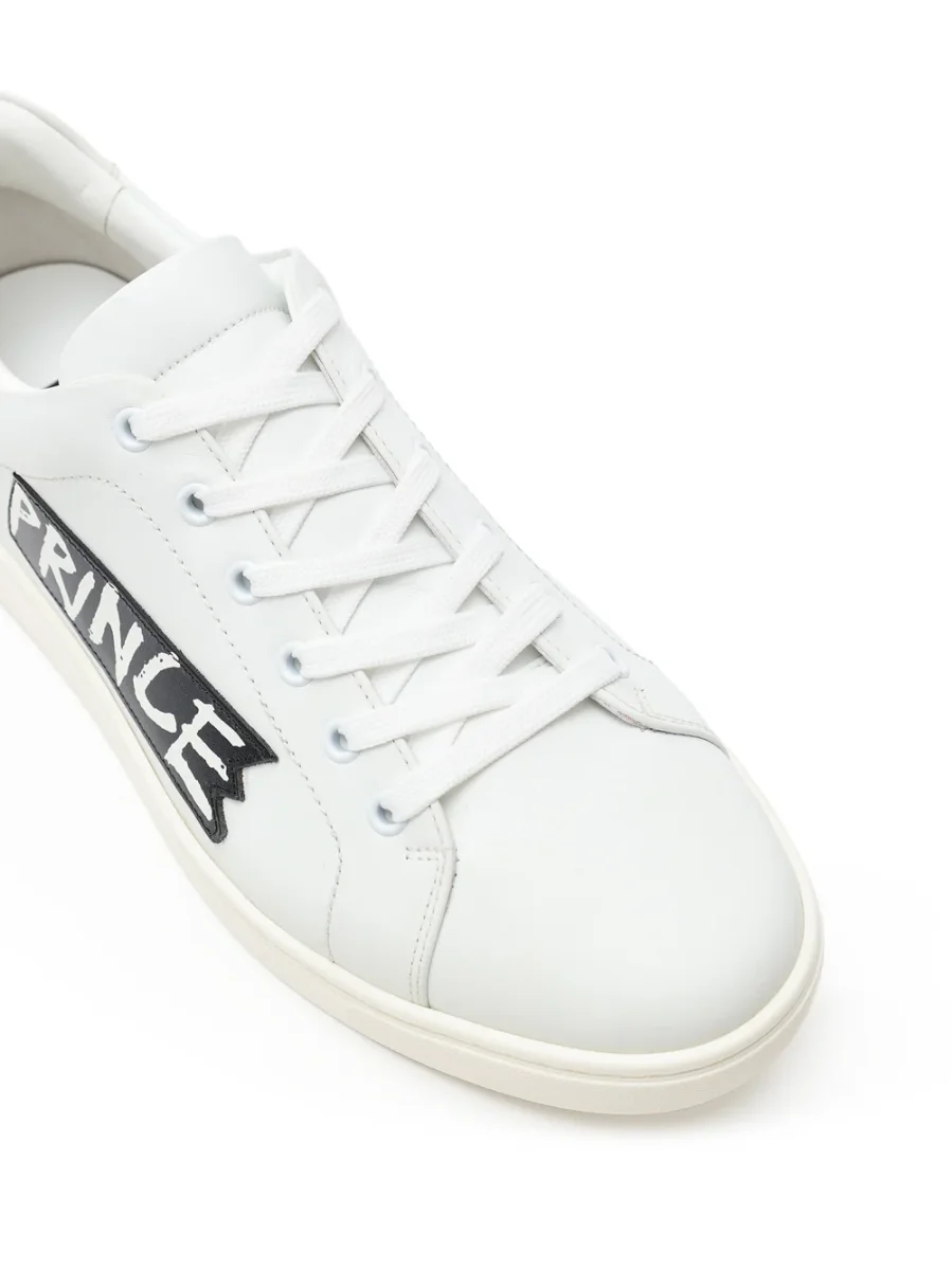 Sneakers Bassa in Pelle Bianca 'Prince' Dolce & Gabbana - immagine 6