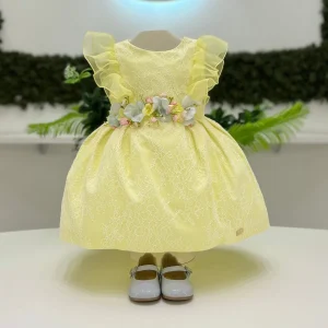 Abito in pizzo ed organza