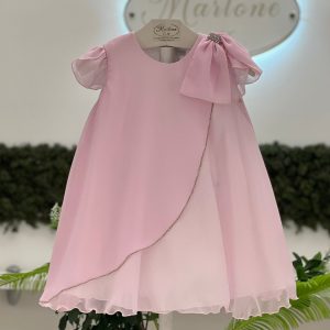 Abito svasato in chiffon