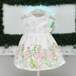 Abito fenicotteri - Baby A