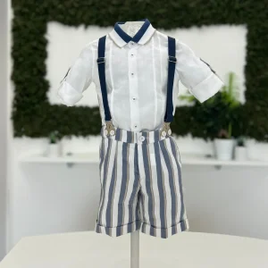 Completo con bretelle - Baby A