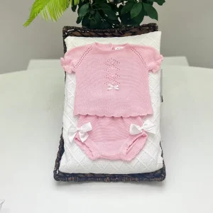 Completo con fiocchetti - Baby Fashion