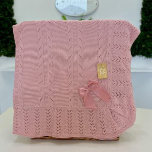 Coperta traforata in lana