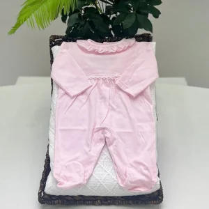 Tutina cotone e merletto - Baby Fashion