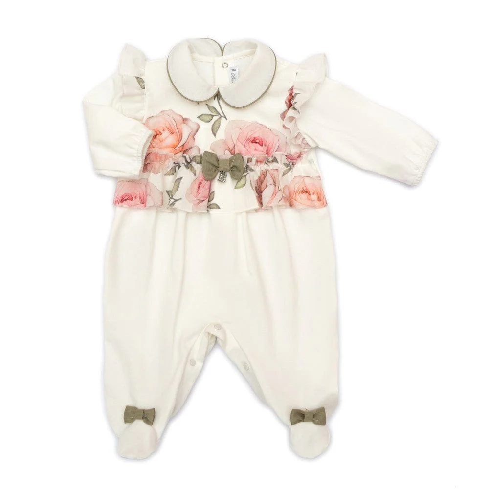 Barcellino - Tutina intera fiori - immagine 2