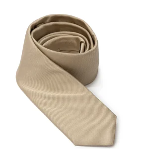 Cravatta oro in seta Dolce & Gabbana