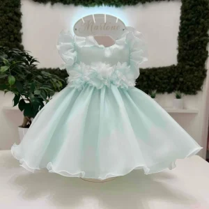 Abito organza e seta