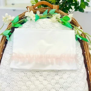 Set lenzuola bordo in tulle - Bimbalò