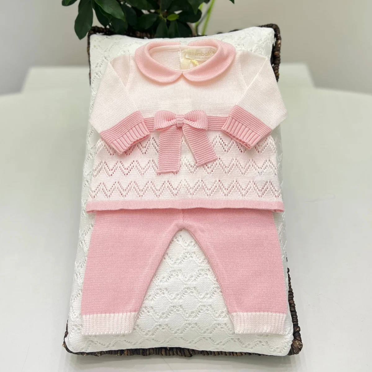 Bimbalò - Tutina spezzata con fiocco - immagine 2