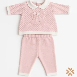 Tutina in lana con fiocco - Bimbalò