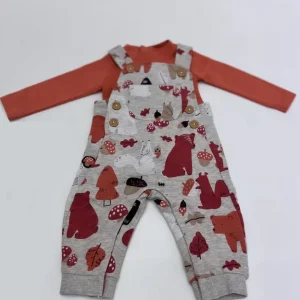 Salopette animali del bosco