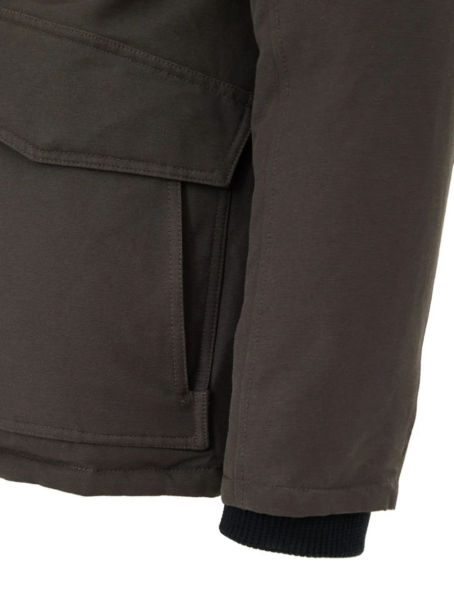 Giubbino Field Jacket in Marrone Moose Knuckles - immagine 5