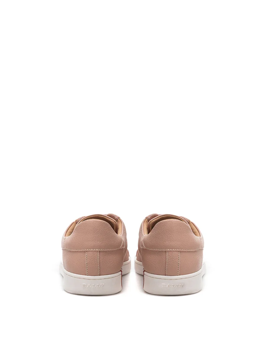 Sneakers in Pelle Rosa Bally - immagine 6
