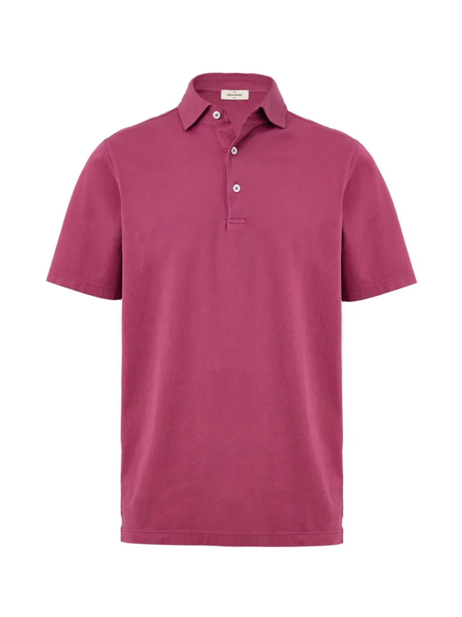 Polo in Cotone Porpora Gran Sasso - immagine 2