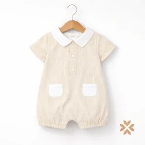 Pagliaccetto in lino a righe - Deolinda