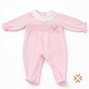 Tutina intera cotone con colletto - Deolinda