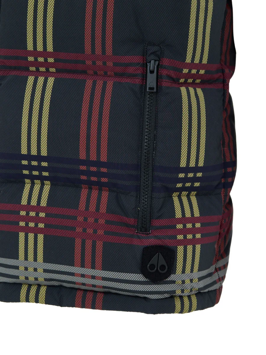 Giubbino Smanicato Imbottito Check Multicolor Moose Knuckles - immagine 4
