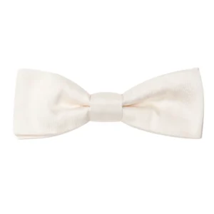 Papillon bianco in seta Dolce & Gabbana