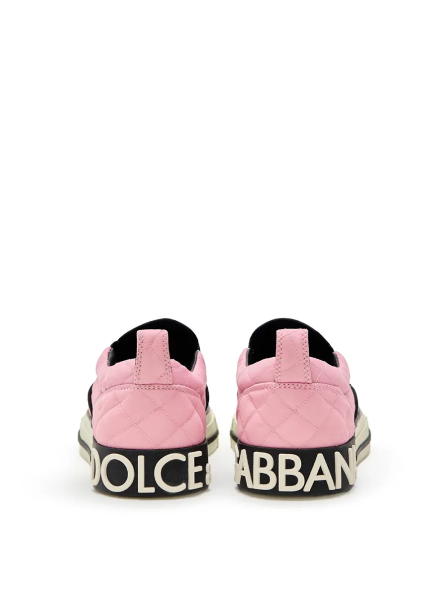 Slip on Matélassé in Rosa Dolce & Gabbana - immagine 4