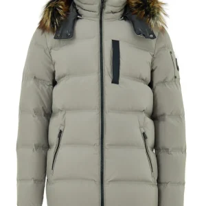 Giubbino Piumino Imbottito in Beige Moose Knuckles